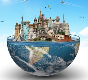 Travel the world monuments